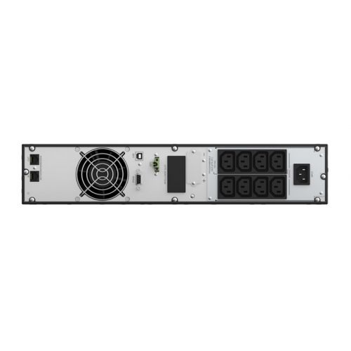 UPS Njoy Balder 1000 Online, Tower/rack, 1000 W, fara AVR, IEC x 8, display LCD, back-up 11 – 20 min.  Putere (VA): 1000 Montabile in rack: Da Intrari: 1 x IEC-320 C14 Iesiri: 8 x IEC-320 C13 Conectori iesire: IEC Interfata: Intelligent Port (nu e inclus in pachet) RS232 USB Baterie: 3x CSB GP 1272_4