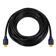 CABLU video LOGILINK, HDMI (T) la HDMI (T), 5m, conectori auriti, rezolutie maxima 4K DCI (4096 x 2160) la 60 Hz, ver. 2.0b, w. ethernet, negru, 