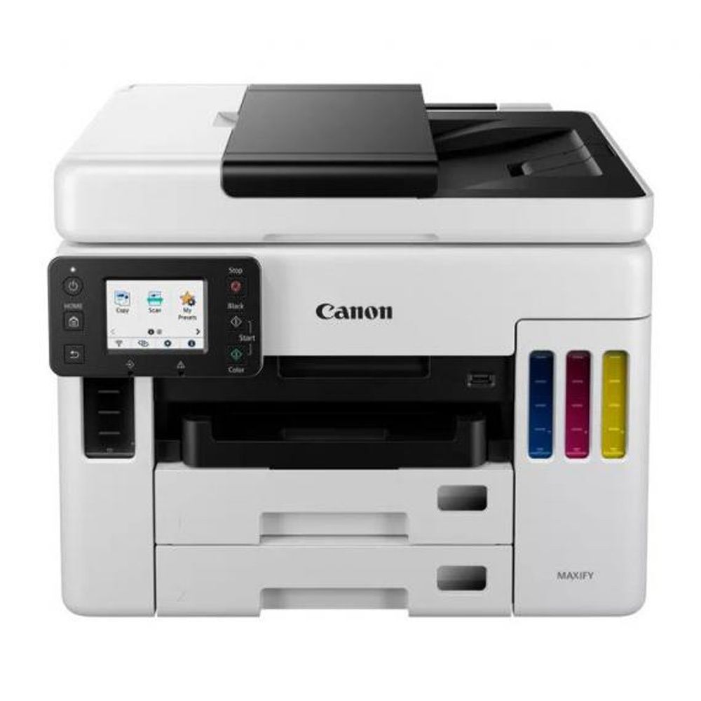 Multifunctional inkjet color CISS Canon Maxify GX6040, ( Print, Copy,Scan, Fax, Cloud), dimensiune A4 , duplex printare, ADF, viteza 24 ppm alb-negru, 15.5 ppm color, rezolutie 600X1200 dpi, alimentare hartie 250+250+100 coli, Scannet CIS, rezolutie scanare:1200x1200, 99 copii max,zoom:25%-400%_2