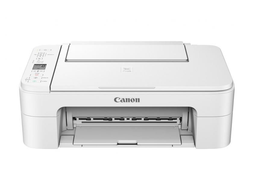 Multifunctional inkjet color Canon Pixma TS3351 WHITE, dimensiune A4 (Printare, Copiere, Scanare), viteza 7.7ipm alb-negru, 4ipm color, rezolutie 4800x1200 dpi, alimentare hartie 60 coli, imprimare fara margini, scanner cu suport plat CIS, rezolutie scanare 600 x 1200 dpi, viteza scanare A4 27 sec_2