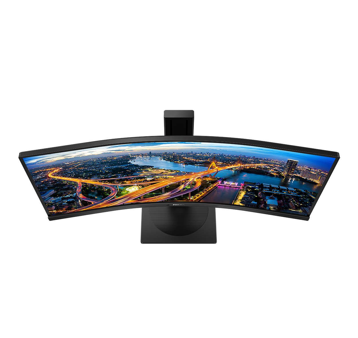 Monitor 34'' Philips 346B1C/00 Black VA, 21:9, 3440x1440, 100Hz, 5ms, 300 cd/m2, 3000:1, HDMI, DP, USB-C, USBHub, 5Wx2, vesa_4