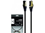 GEMBIRD PP8-LSZHCU-BK-15M S/FTP Cat. 8 LSZH patch cord black 15m_1