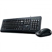 Kit tastatura + mouse Genius KM-160, cu fir, negru, USB_1