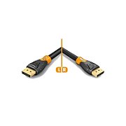 CABLU video SPACER, adaptor DisplayPort (T) la HDMI (T), 4K, 1.8m, Black, 