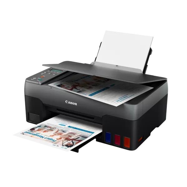 Multifunctional inkjet color CISS Canon PIXMA G2420, dimensiune A4 (Printare, Copiere, Scanare), viteza 9.1ipm alb-negru, 5ipm color, rezolutie printare 4800x1200 dpi, imprimare fara margini, alimentare hartie 100 coli, scanner CIS rezolutie 600x1200 dpi, copiere multipla 99 copii, Zoom 25 - 400%_3