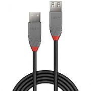 Cablu Lindy 3m USB 2.0 Type A Extension, Anthra Line  https://www.lindy.co.uk/cables-adapters-c1/usb-c449/1m-usb-2-0-type-a- extension-cable-anthra-line-p11313_1