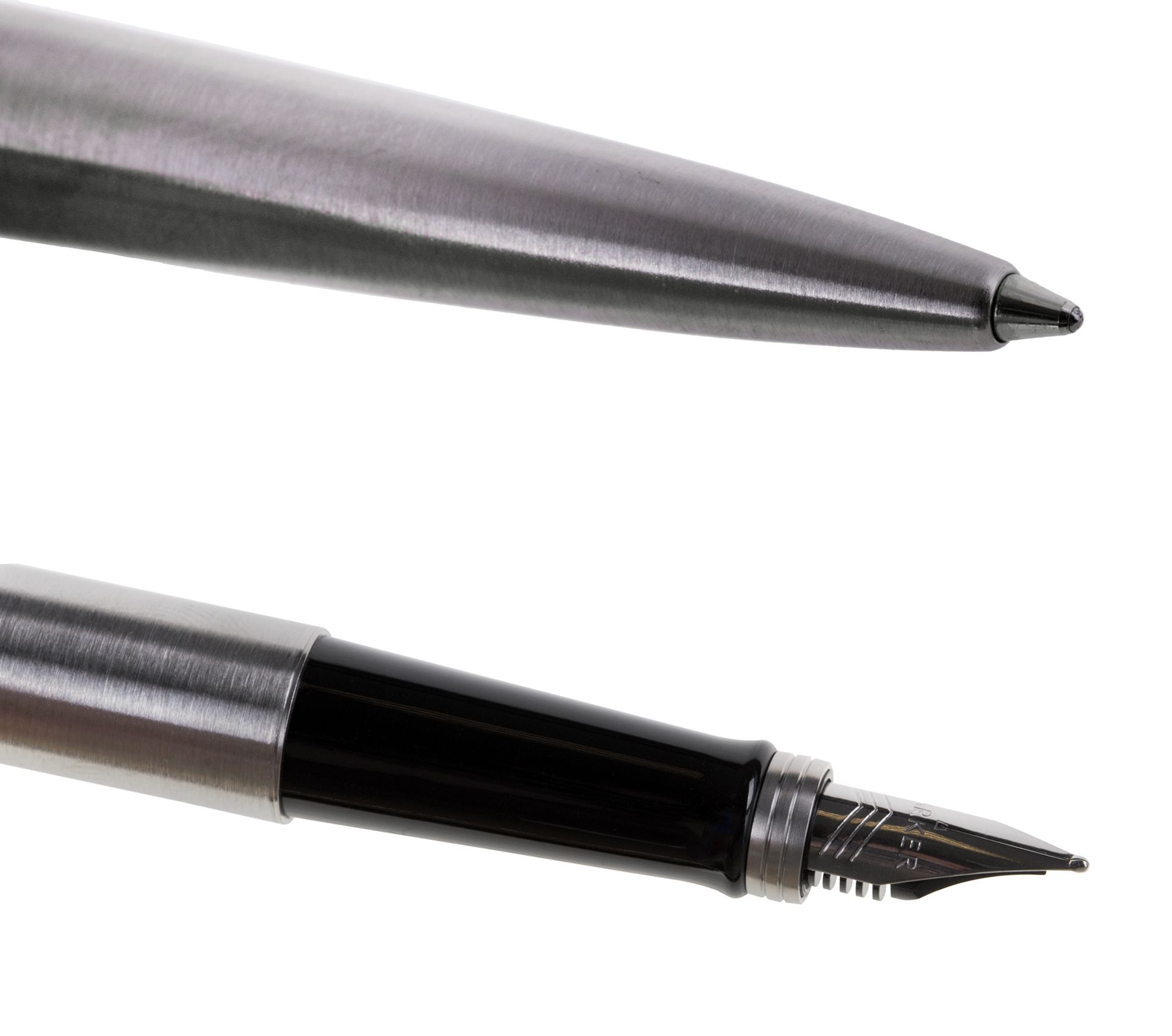 Parker-Zestaw pióro+długopis Jotter stalowy GT_3