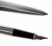 Parker-Zestaw pióro+długopis Jotter stalowy GT_3