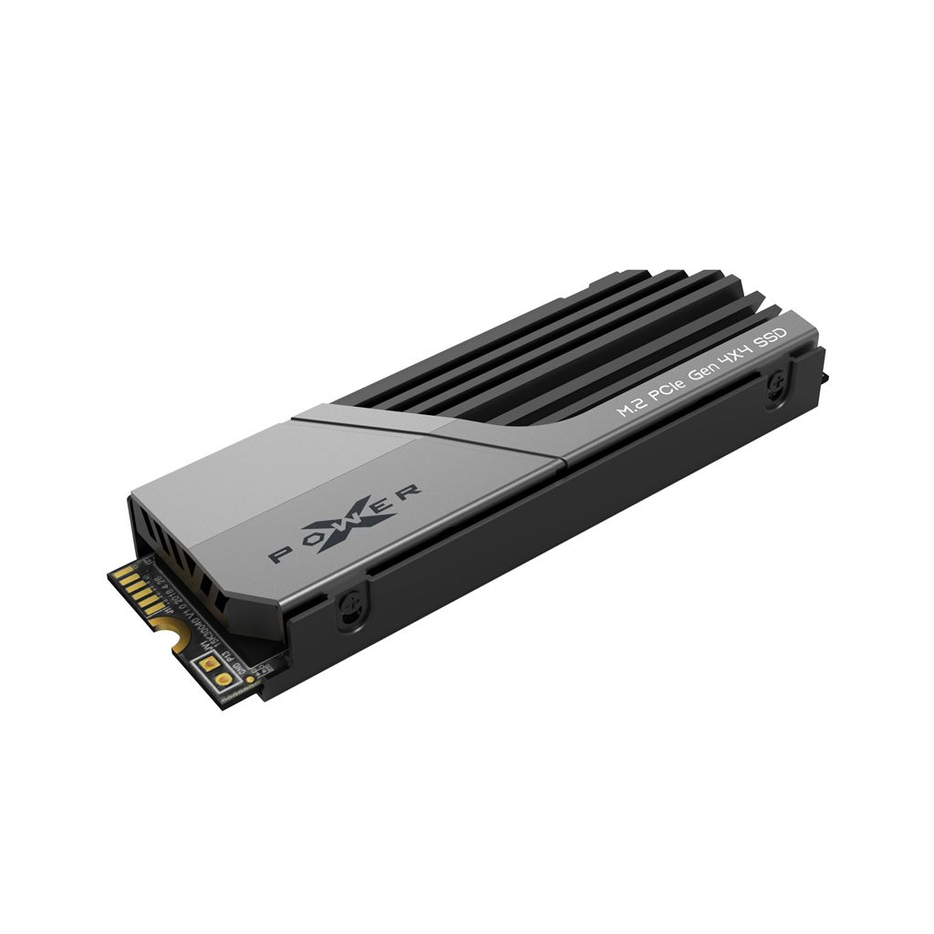 SILICON POWER PCIe Gen 4x4 XS70 Internal solid state drive SSD 1TB M.2 2280 NVMe 1.4 (SP01KGBP44XS7005) Black, Grey_3