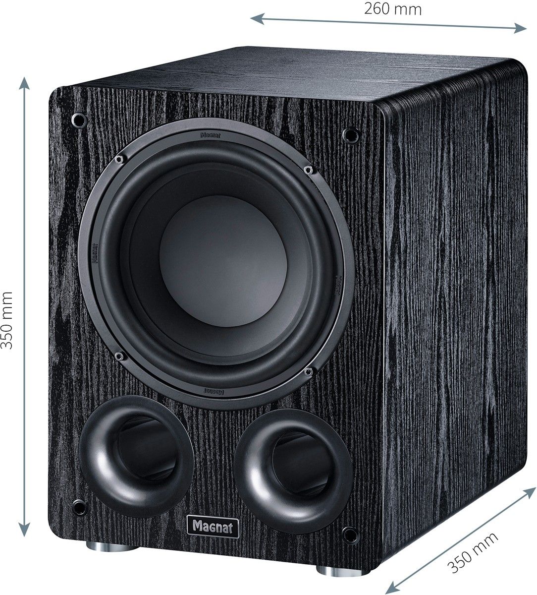 Magnat Alpha RS8 Active subwoofer 80 W Black_5