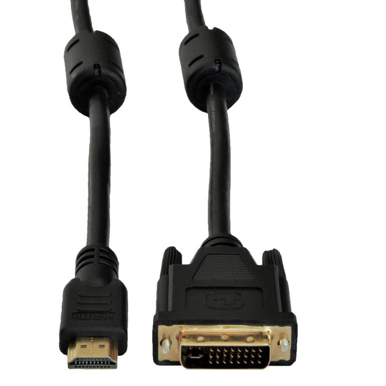 Akyga AK-AV-13 video cable adapter 3 m DVI-D HDMI Type A (Standard) Black, Gold_3