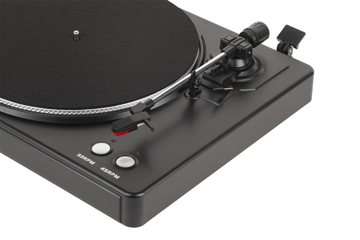 Krüger&Matz TT-501 Belt-drive audio turntable Black_2