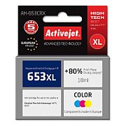 Activejet AH-653CRX Ink for HP printers; Replacement HP 653XL 3YM74AE; Premium; 320 pages; colour_1