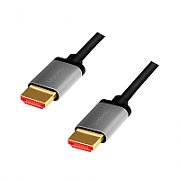 CABLU video LOGILINK, HDMI (T) la HDMI (T), 10m, conectori auriti, rezolutie maxima 4K DCI (4096 x 2160) la 60 Hz, ver. 2.0a, w. ethernet, negru, 