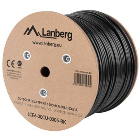 Lanberg LCF6-30CU-0305-BK networking cable Black 305 m Cat6_2