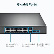 TP-LINK 18-Port Gigabit Rackmount Switch with 16 PoE+_4