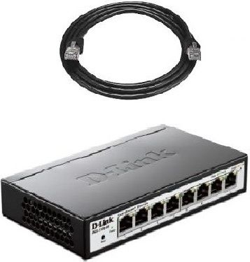 SWITCH D-LINK SMART 16 porturi Gigabit  carcasa metalica, rackabil, 