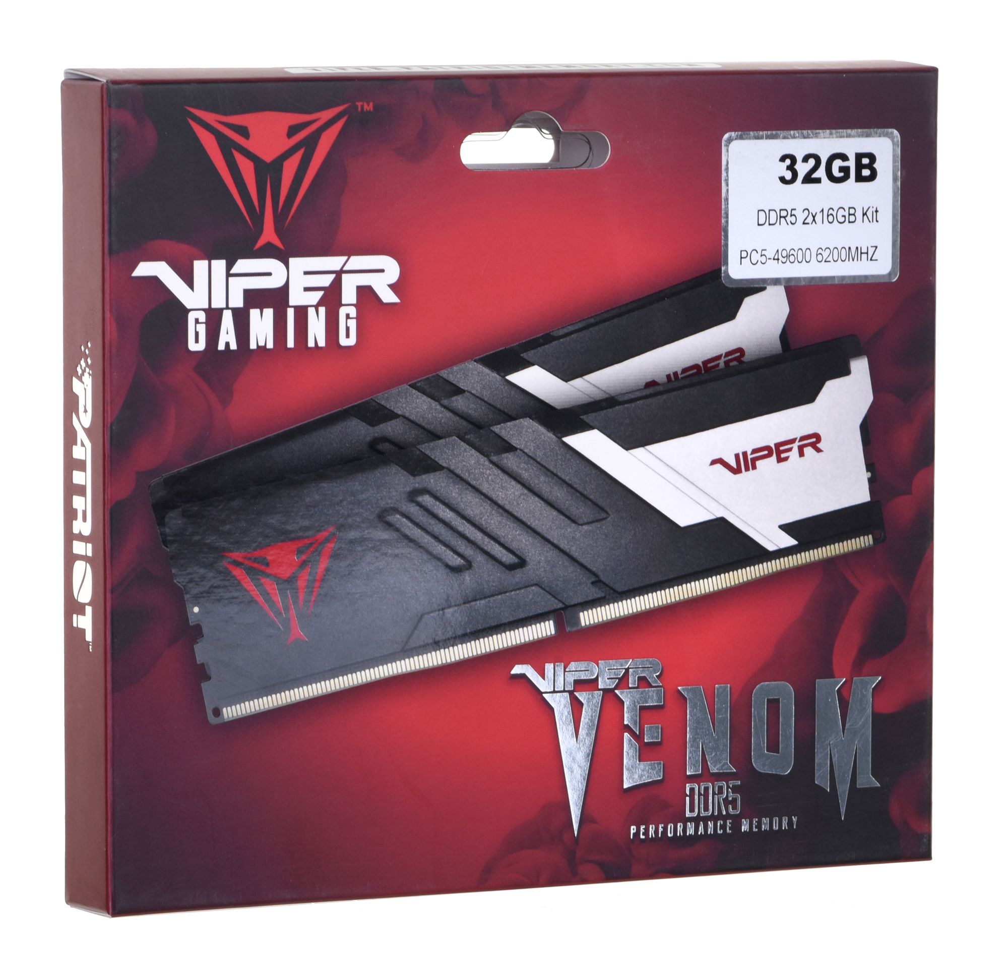 PATRIOT DDR5 2x16GB VENOM 6200MHz CL40_5