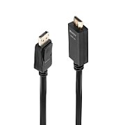 Cablu Lindy LY-36924, DisplayPort to HDMI 10.2G, 5m, negru_1