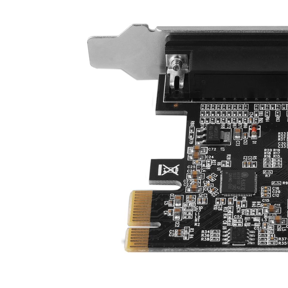 Placa PCI-Express(pci-e) adaptor la 1 x Port Serial DB25_3