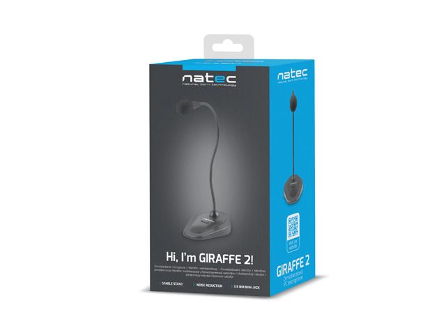 NATEC MICROPHONE GIRAFFE 2 BLACK_5