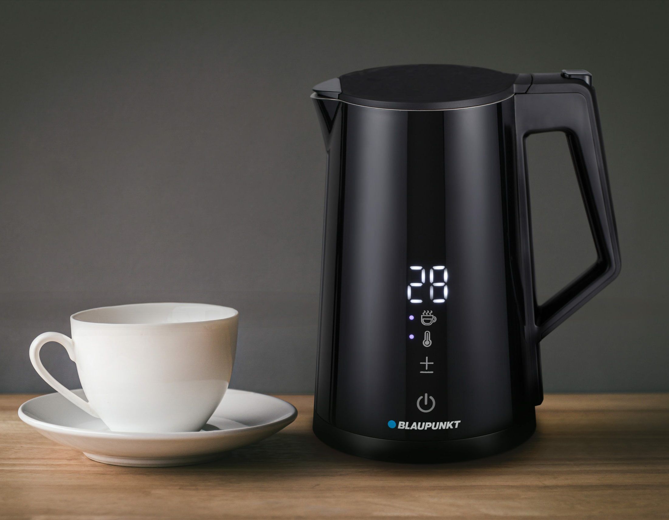 Blaupunkt EKD601 electric kettle with display, 1.7 l, 2200 W, black_2