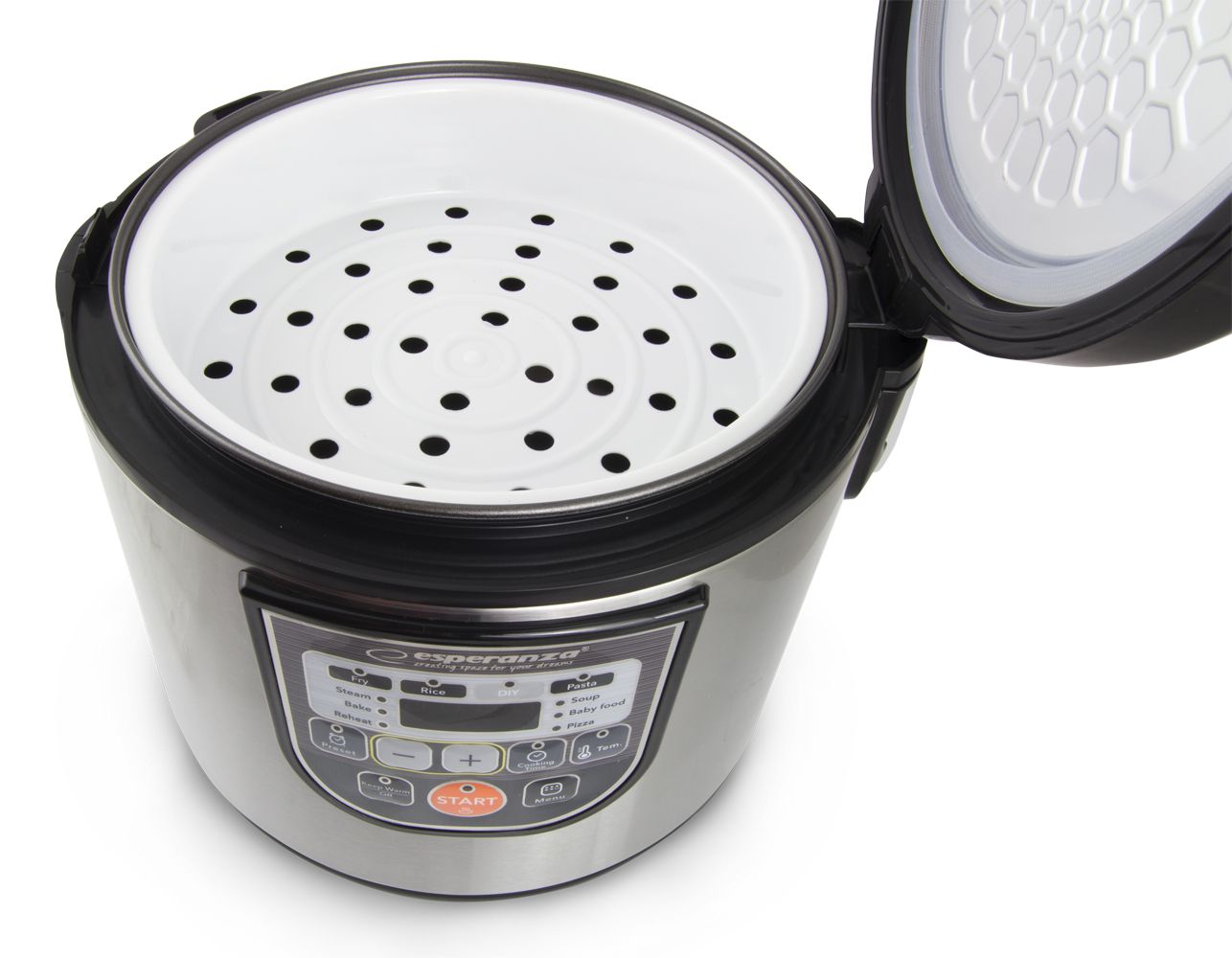 Esperanza EKG011 Multicooker Cooking 5 L 860 W Black, Metallic_7