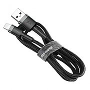 Cable Lightning USB Baseus Cafule 1.5A 2m (gray and black)_1