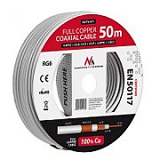 Cable coaxial Maclean MCTV-471 (50m ; white color)_1