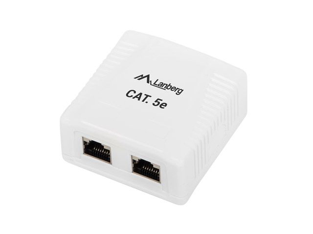 Lanberg OS5-0002-W outlet box RJ-45 White_3