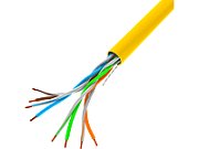 LANBERG CABLE UTP CAT.5E 305M WIRE CCA YELLOW_1