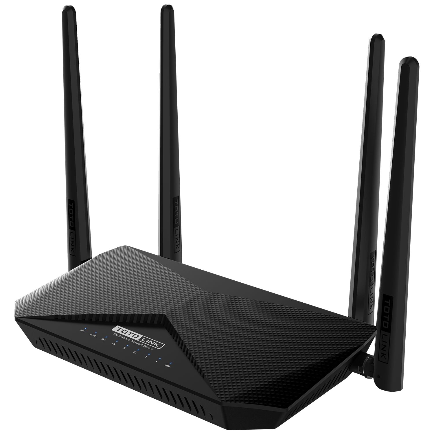 TOTOLINK A3002RU-V2 wireless router Gigabit Ethernet Dual-band (2.4 GHz / 5 GHz) 4G Black_3