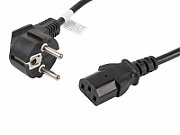 Lanberg CA-C13C-11CC-0018-BK power cable Black 1.8 m C13 coupler CEE7/7_1