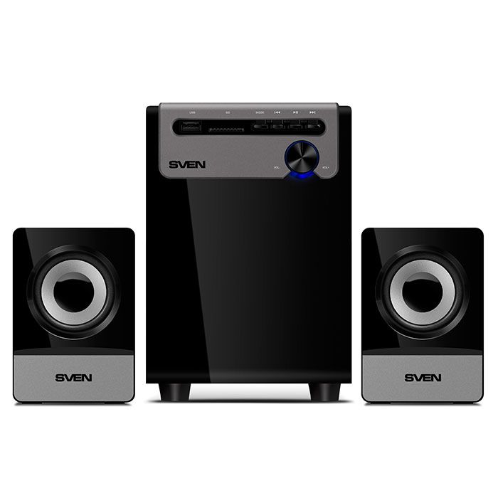 SVEN MS-110 SPEAKERS 2.1  USB, SD 10W_2