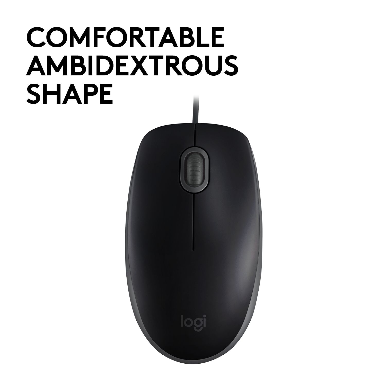 Logitech B110 Silent mouse Ambidextrous USB Type-A Optical 1000 DPI_5