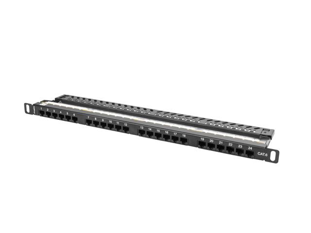 Lanberg PPU6-0024-B patch panel 0.5U_4