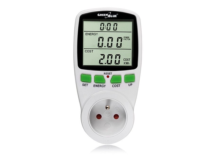 Greenblue GB202 wattmeter White 0 - 9999 W Built-in display LCD_3