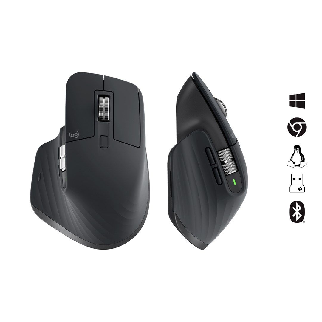 LOGITECH MX Master 3S Bluetooth Mouse - GRAPHITE_6