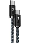 CABLU alimentare si date Baseus Dynamic Series, Fast Charging Data Cable pt. smartphone, USB Type-C la USB Type-C 100W, 1m, braided, gri 