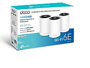 TP-Link AXE5400 home mesh Wi-Fi 6E System, Tri-Band, Deco XE75(3-pack);  Standarde Wireless: IEEE 802.11ax 6 GHz, IEEE 802.11ax/ac/n/a 5 GHz, IEEE 802.11ax/n/b/g 2.4 GHz, viteza WIFI: 6 GHz: 2402 Mbps (802.11ax, HE160), 5 GHz: 2402 Mbps (802.11ax, HE160), 2.4 GHz: 574 Mbps (802.11ax), acoperire-_2