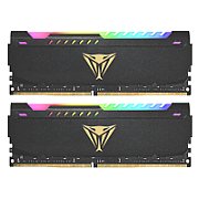 PATRIOT Viper Steel RGB DDR4 32GB 2x16GB 3600MHz w/ Black heatshield Dual Kit_1