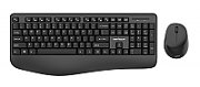 Kit tastatura + mouse Serioux NK9810WR, wireless 2.4GHz, US layout, multimedia, mouse optic 1200dpi, negru, USB, nano receiver_1