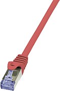 PATCH CORD S/FTP LOGILINK Cat6a, LSZH, cupru, 10 m, rosu, AWG26, dublu ecranat 