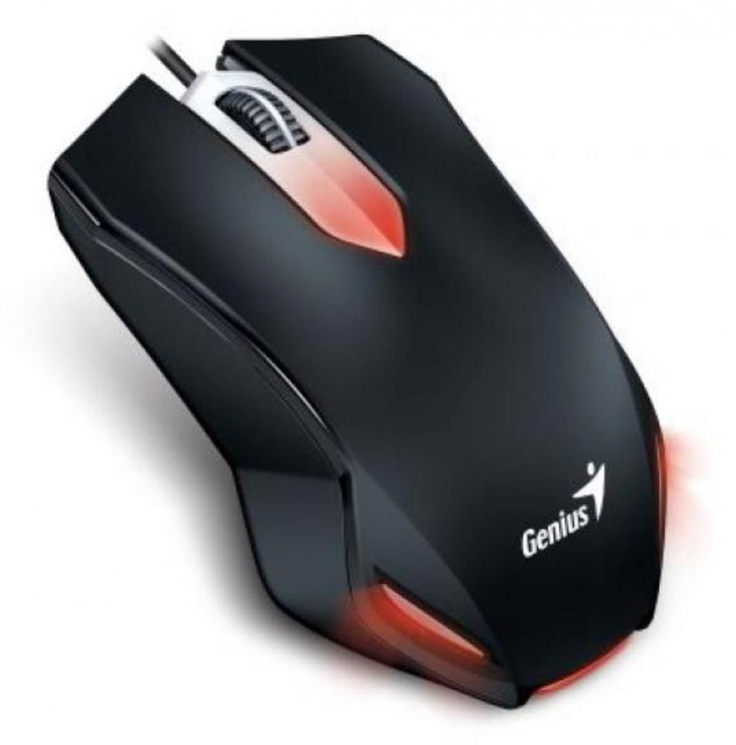 MOUSE GENIUS X-G200, gaming, cu fir, USB, optic, 1000 dpi, butoane/scroll 3/1, negru_2