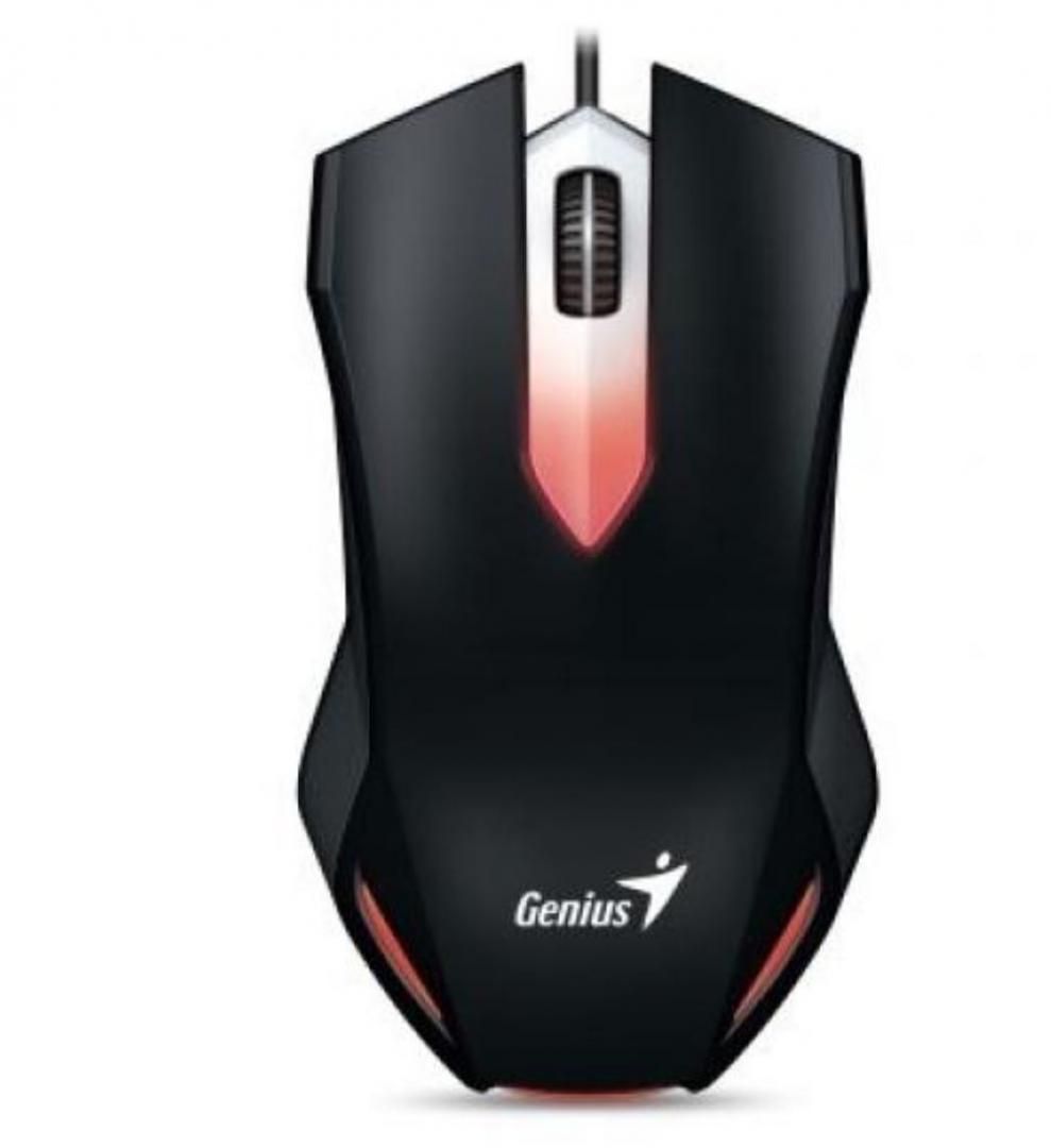 MOUSE GENIUS X-G200, gaming, cu fir, USB, optic, 1000 dpi, butoane/scroll 3/1, negru_3