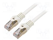 GEMBIRD PP6A-LSZHCU-W-5M patchcord RJ45 cat. 6A SFTP LSZH 5m white_1