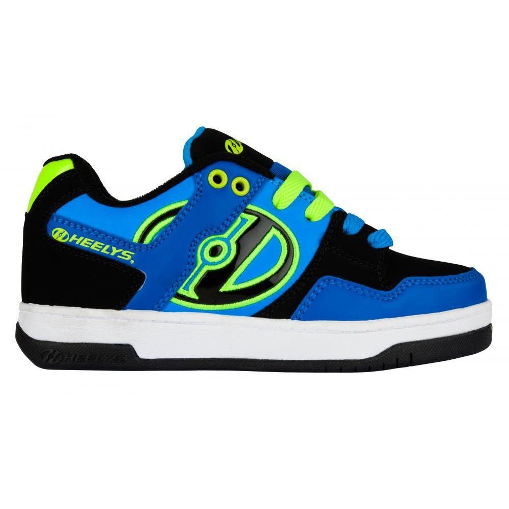 ROLE HEELYS FLOW 34 ALBASTRU NEGRU LIME_3