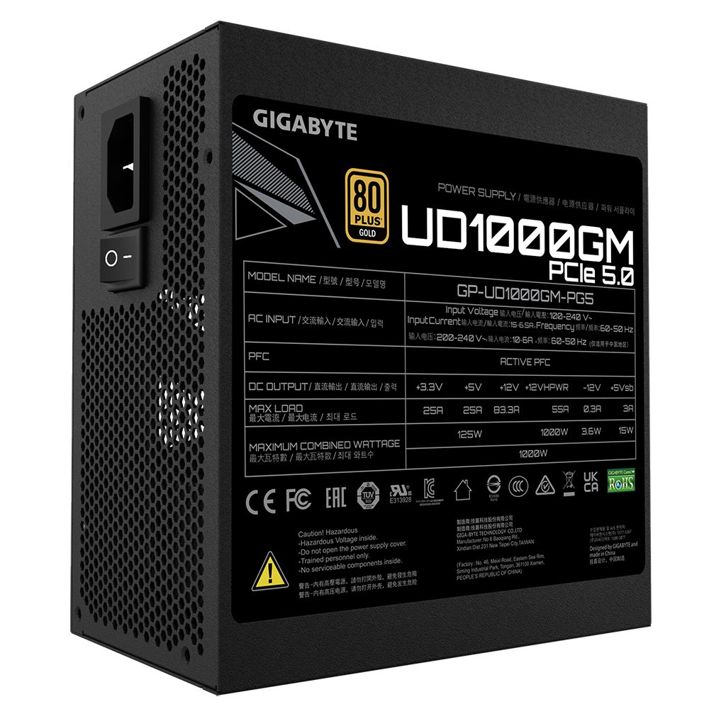 GIGABYTE GP-UD1000GM PG5 1000W 80+ Gold_5