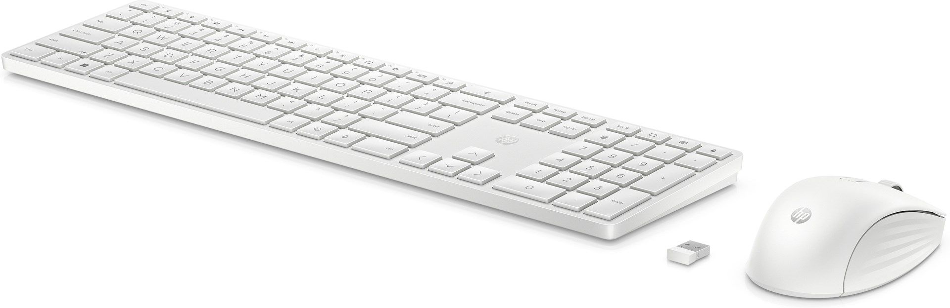 KEYBOARD +MOUSE WRL 650/COMBO WHITE 4R016AA HP_2