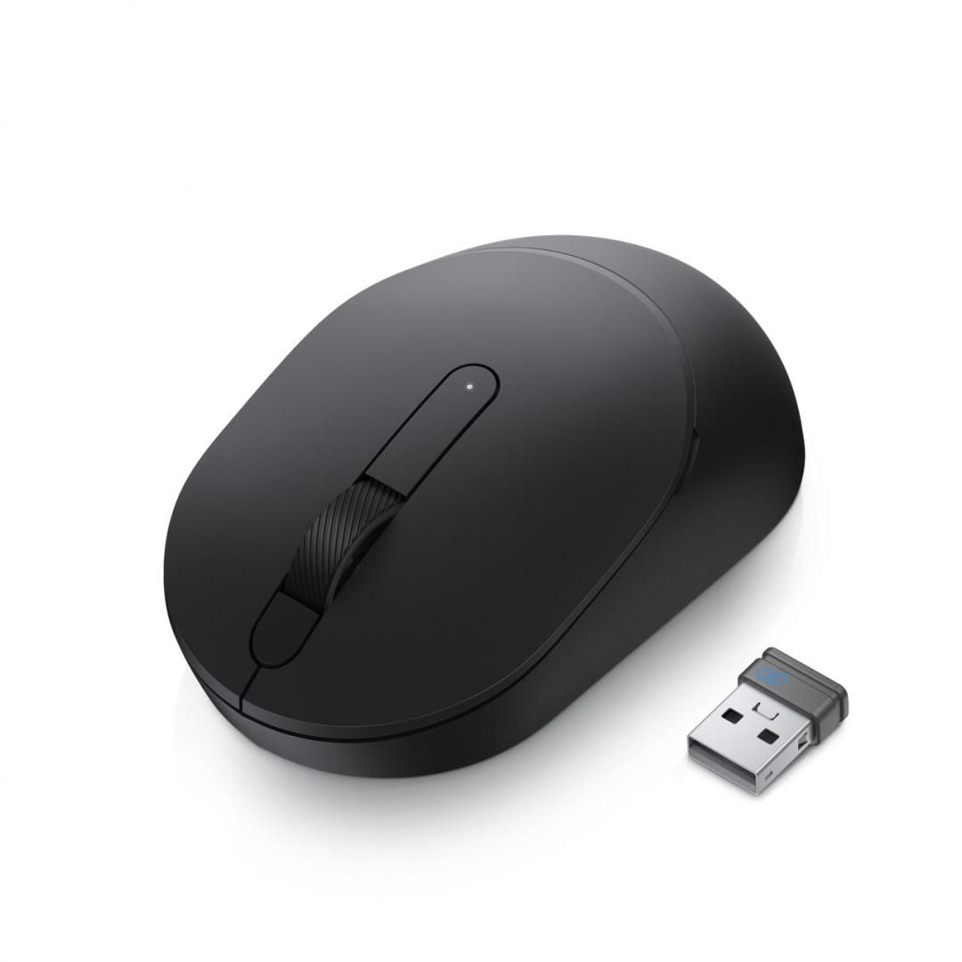 Dell Bluetooth® Travel Mouse – MS700, COLOR: Black, CONNECTIVITY: Wireless - Bluetooth® 5.0, Dell Pair, Microsoft Swift Pair, SENSOR: Optical LED, SCROLL: Touch Scroll with latest Touch Controller, RESOLUTION (DPI): 1600 by default; Adjustable via Dell Peripheral Manager to 1000, 1600, 2400 or 4000_9